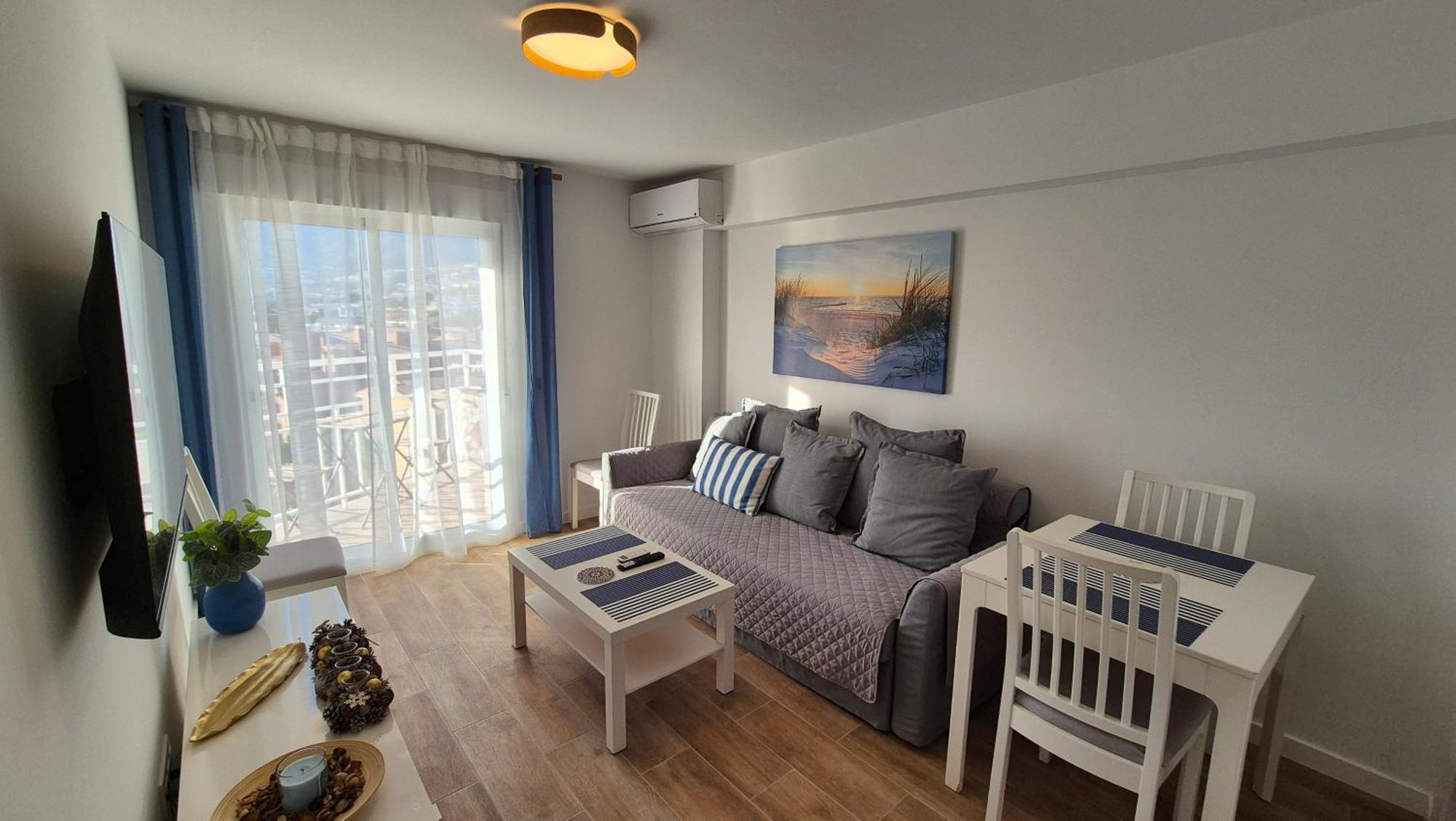 Blue Oasis Sea And Mountain Panorama Apartment Benalmadena Ngoại thất bức ảnh